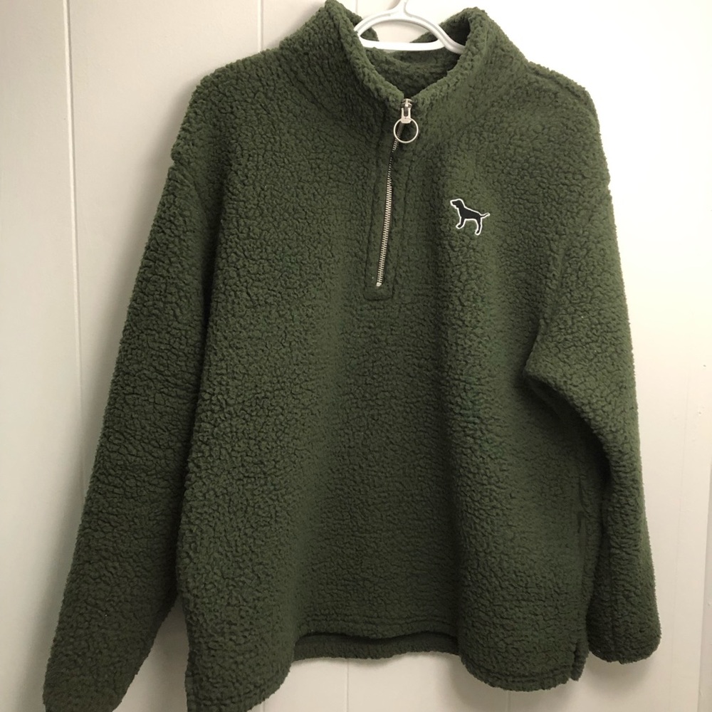 PINK Fuzzy Sherpa pullover